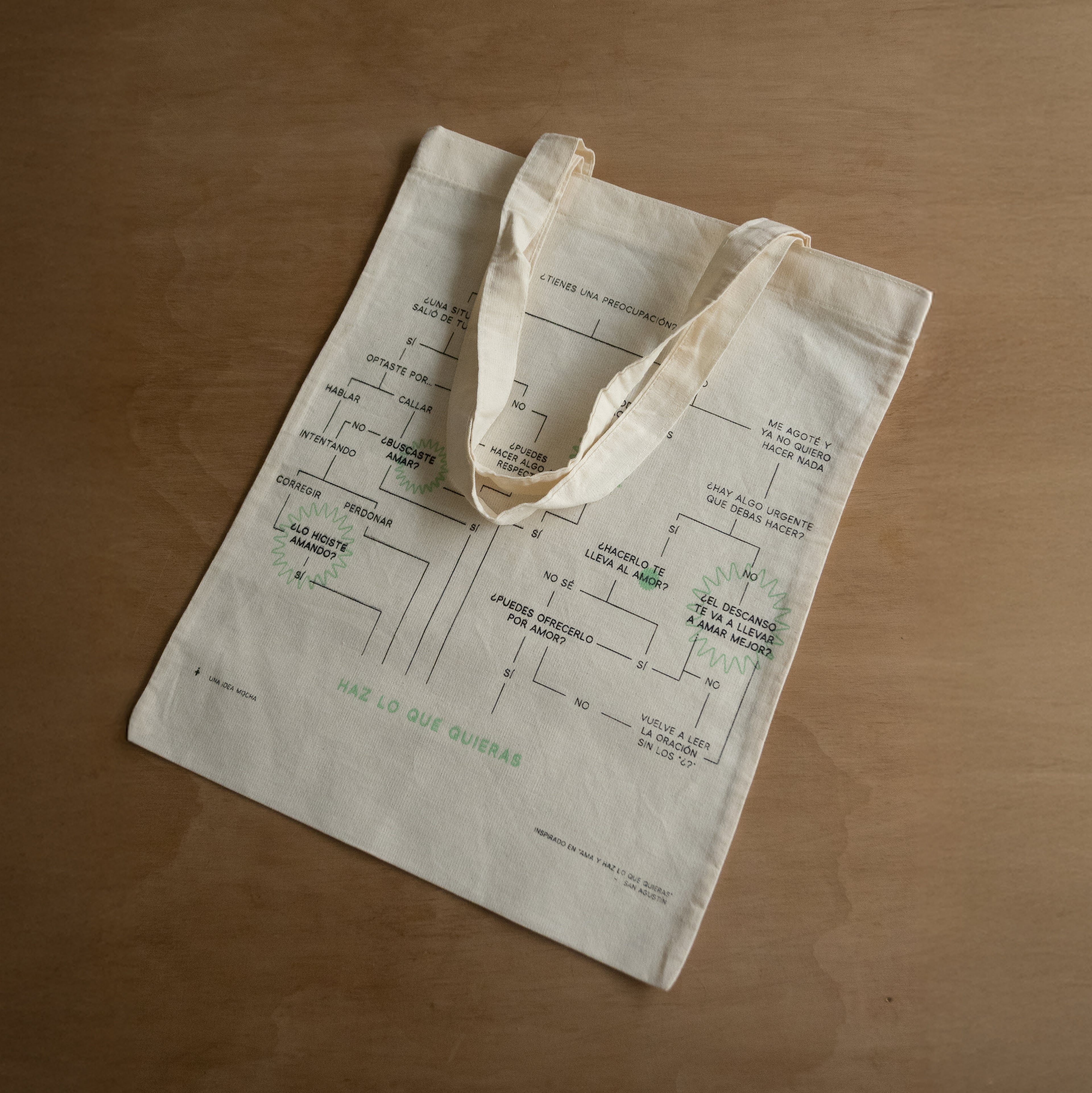 Totebag "Ama y haz lo que quieras"