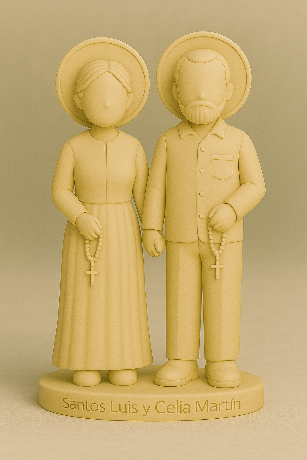Santos Luis y Celia Martín